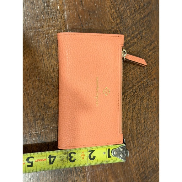 Nanette Lepore Zip Wallet Card Holder Coin Purse Organizer ID window - Picture 3 of 9